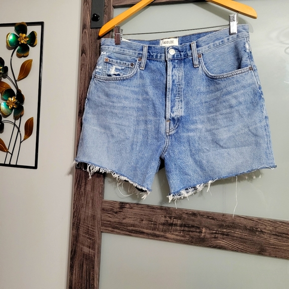 Agolde Pants - Agolde upcycled riley shorts